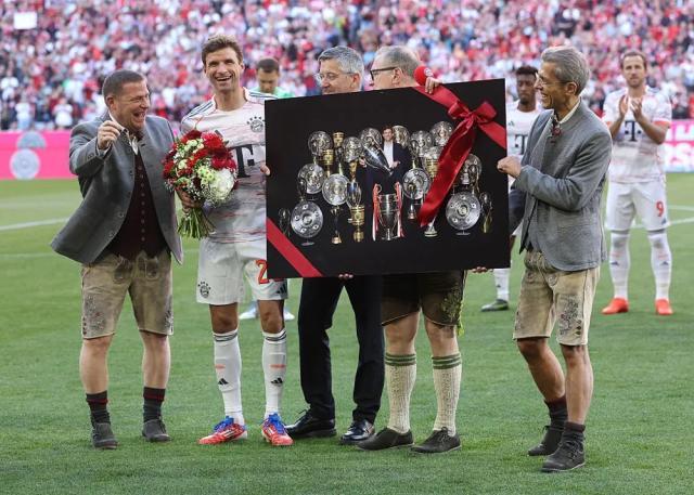 DB电竞平台入口-【德甲】穆勒主场告别战凯恩破门，拜仁2比0门兴